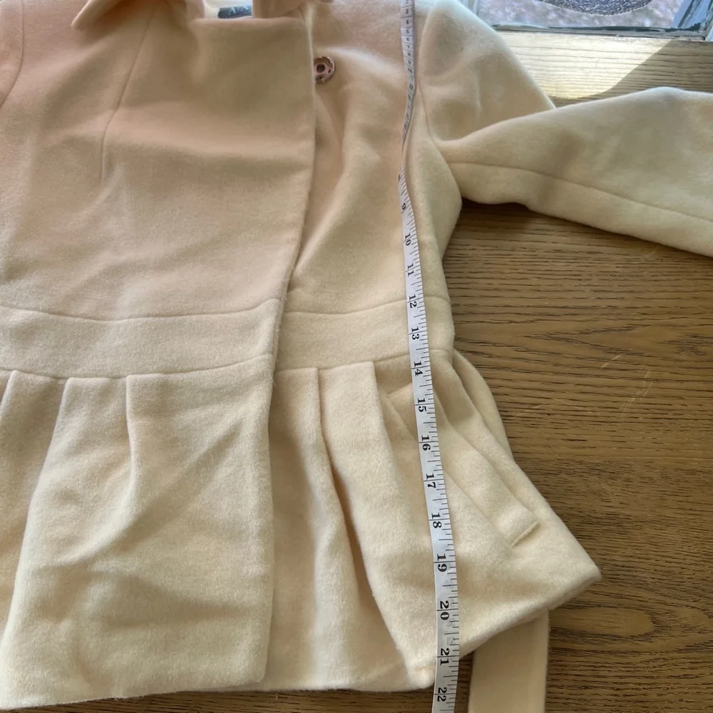 A|X Armani Exchange Cream Coat Size  XS Women's - Picture 4 of 10